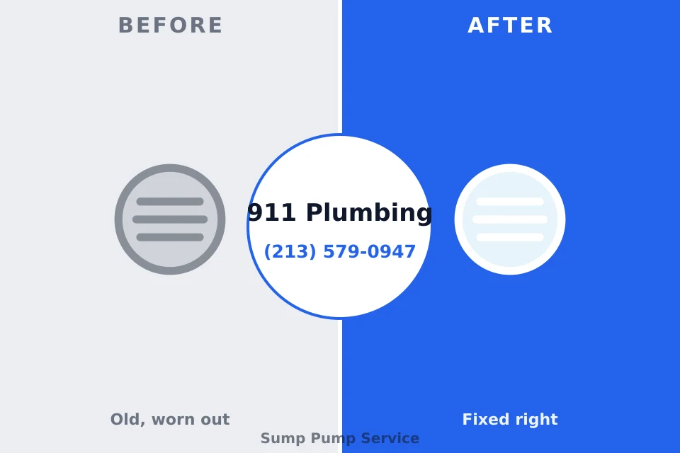 Before and after: plumbing repair Salamanca, NY